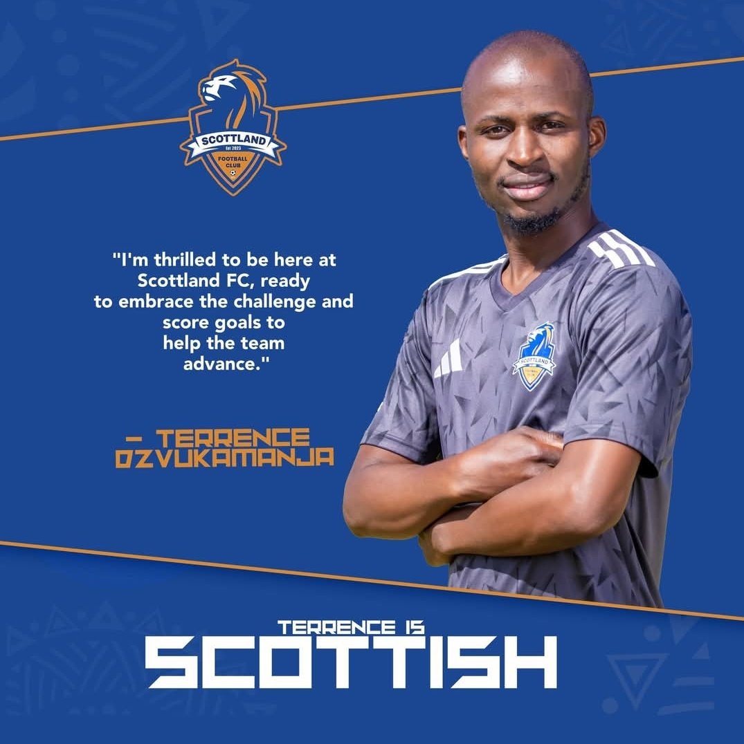 Scottland FC signed Terrence Dzvukamanja from SuperSport United